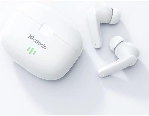 Mcdodo True Bluetooth Wireless Earbuds - White