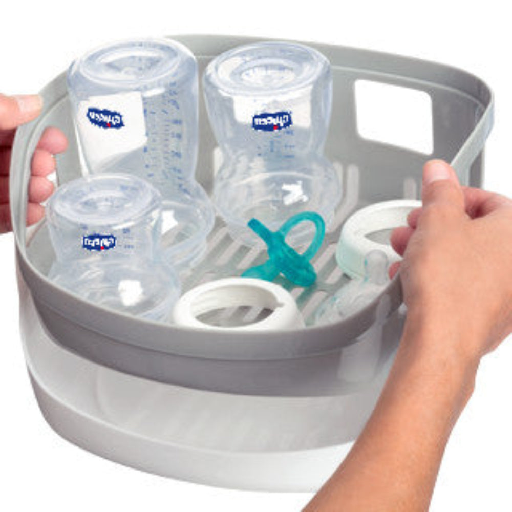 Chicco Microwave Steam Sterilizer Fast & Chemical-Free Sanitization Chicco Microwave Steam Sterilizer Fast & Chemical-Free Sanitization