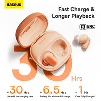 Baseus AirNora 2 True Wireless Earphones - Gradient Orange