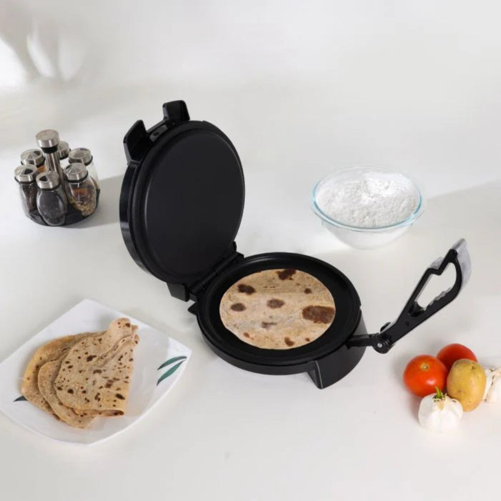 Geepas Mexican Style Tortilla & Roti Maker 10” Non-Stick Geepas Mexican Style Tortilla & Roti Maker 10” Non-Stick