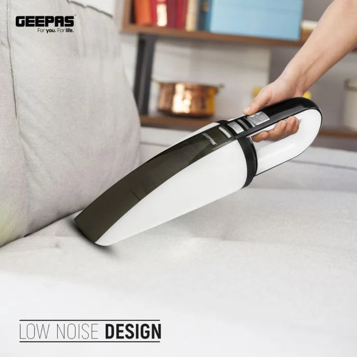 Geepas Cordless Handheld Vacuum HEPA Filter & Rechargeable Geepas Cordless Handheld Vacuum HEPA Filter & Rechargeable