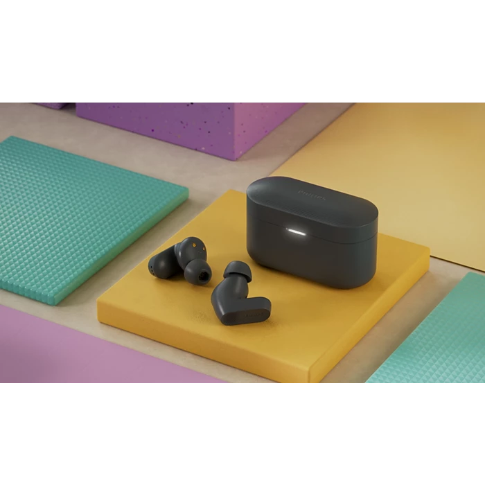 Philips 3000 Series TAT3509GY/97 True Wireless Headphones – Gray Philips 3000 Series TAT3509GY/97 True Wireless Headphones – Gray