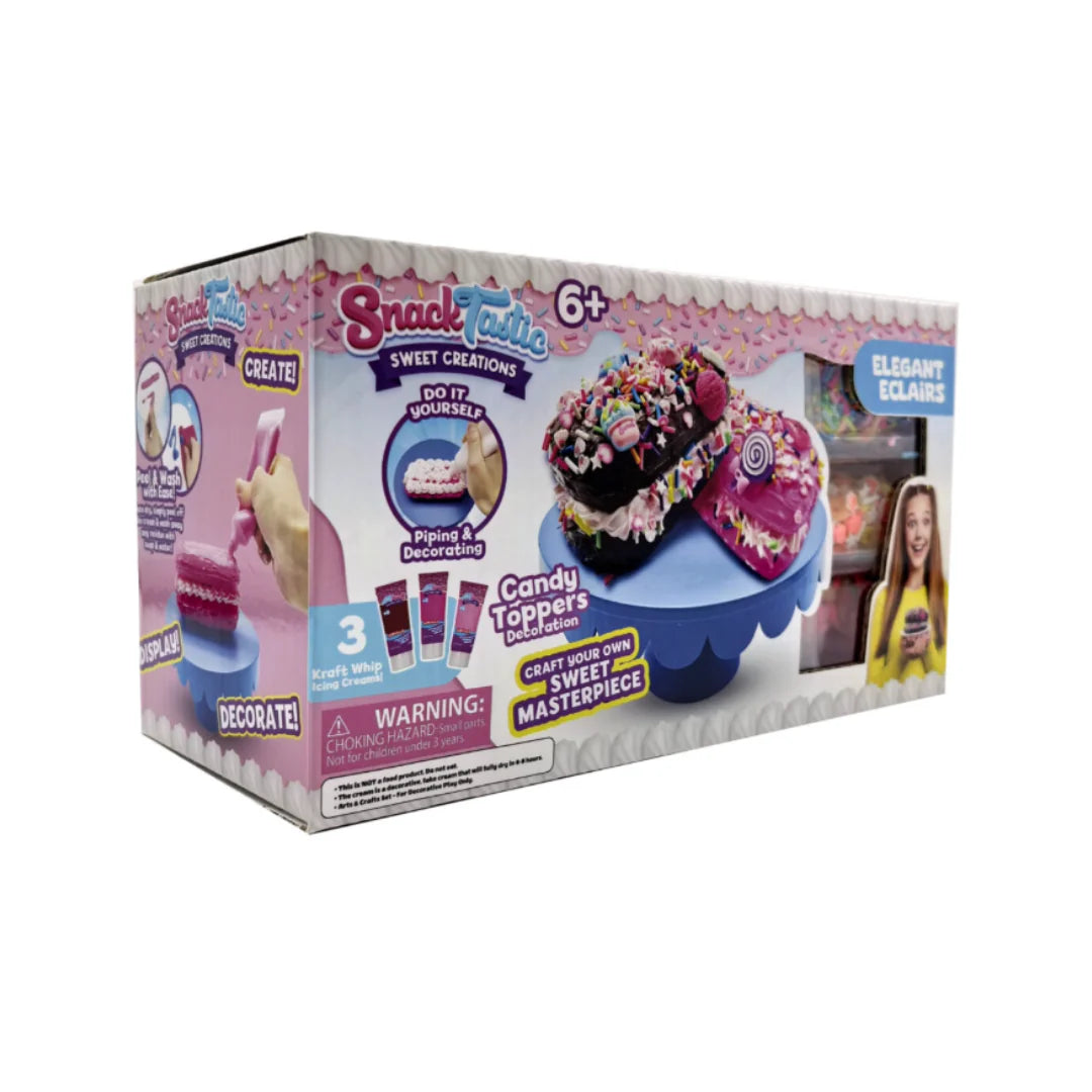 طقم تزيين الإكلير للأطفال Snack Tastic DIY 6+