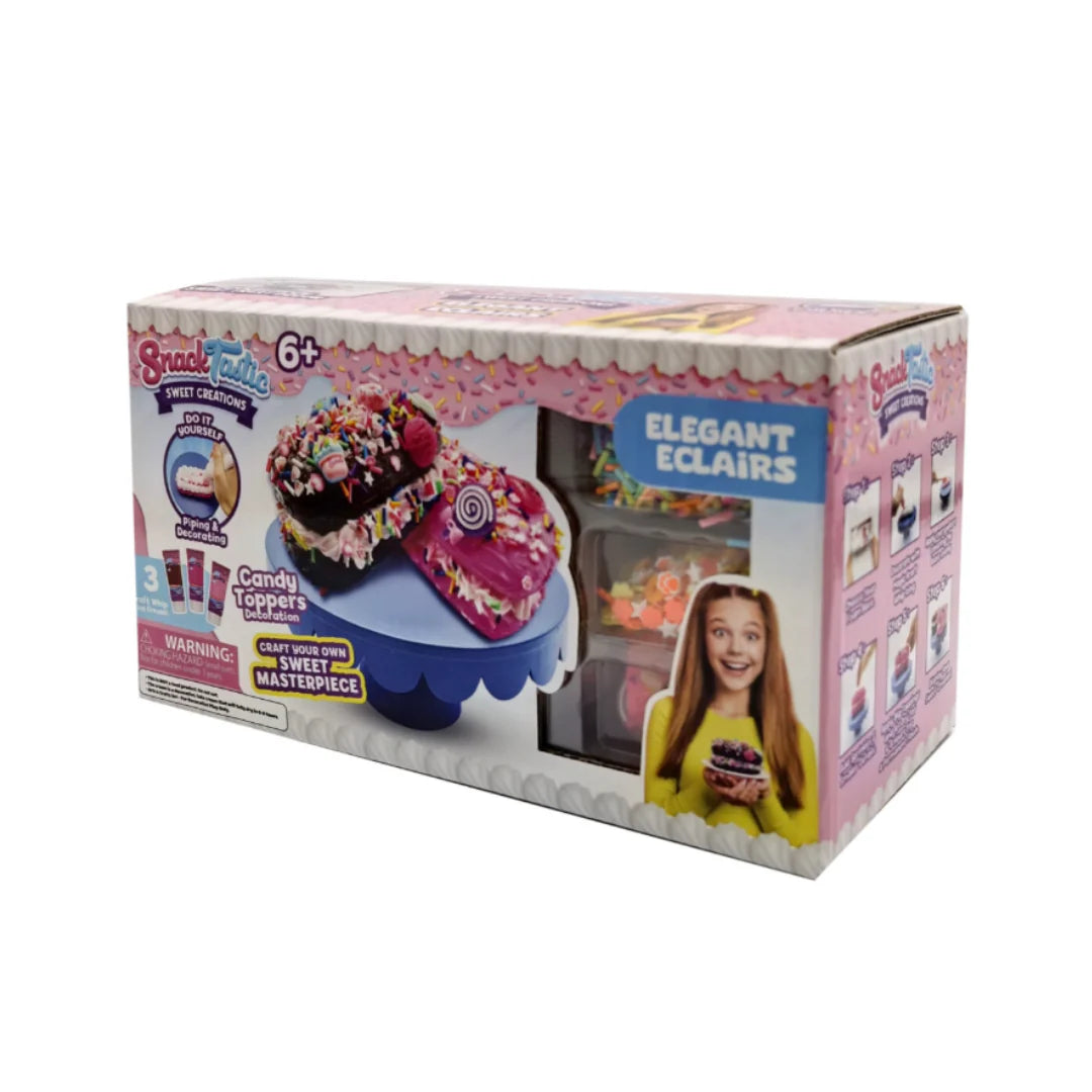 طقم تزيين الإكلير للأطفال Snack Tastic DIY 6+