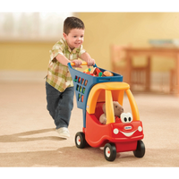 Little Tikes Cozy Coupe Shopping Cart – Kids Pretend Play Grocery Cart