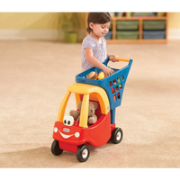 Little Tikes Cozy Coupe Shopping Cart – Kids Pretend Play Grocery Cart