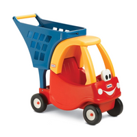 Little Tikes Cozy Coupe Shopping Cart – Kids Pretend Play Grocery Cart