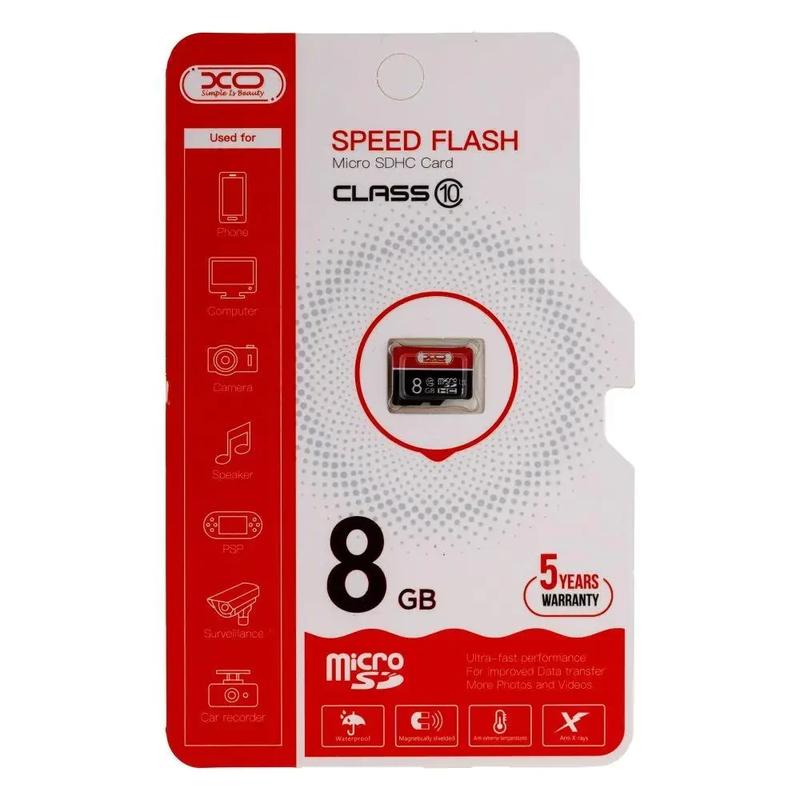 XO High level TF high speed memory card (8 GB)