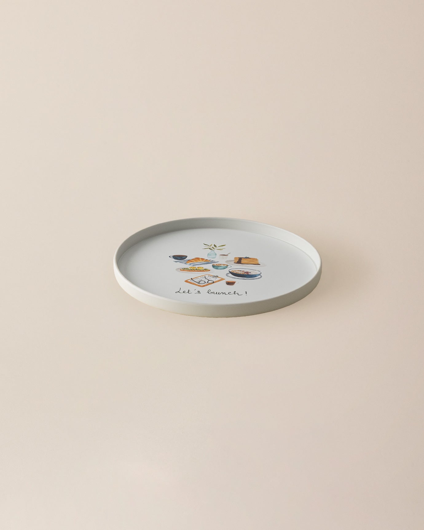 Blanch Round Presentation Tray - Madame Coco JO