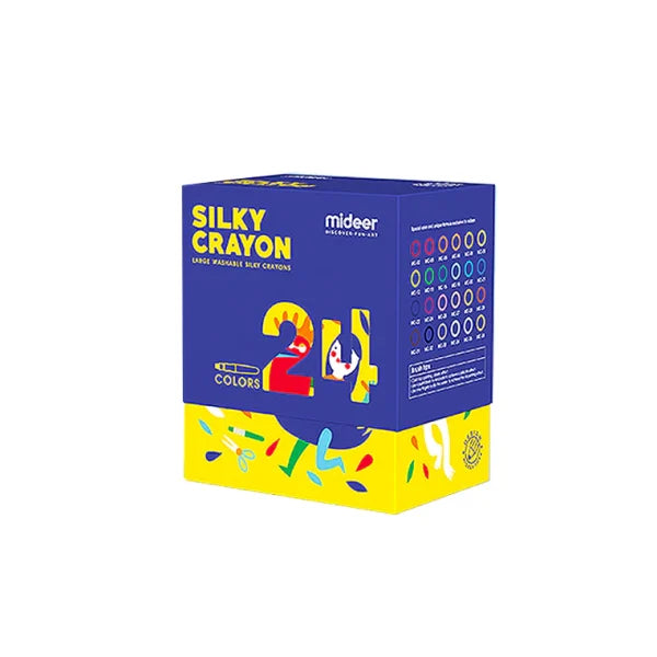 Mideer Silky Crayons 24 Colors Mideer Silky Crayons 24 Colors