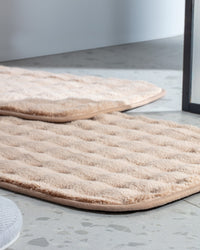 Reflet Bubble 2-piece Bath Mat - Madame Coco JO