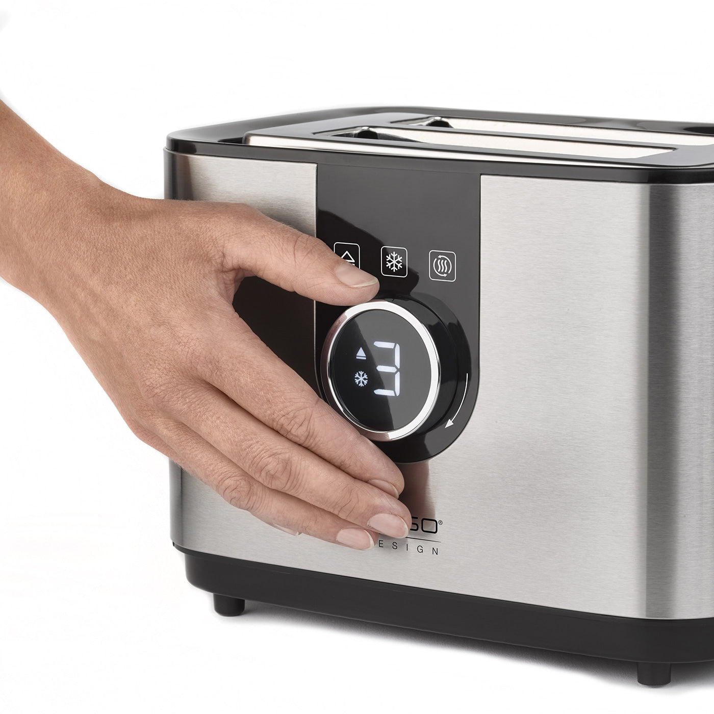 Caso Selection Toaster With Digital Screen 2 Slices