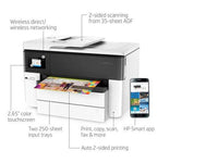 طابعة HP OfficeJet Pro 7740 متعددة الاستخدامات ذات التنسيق العريض 