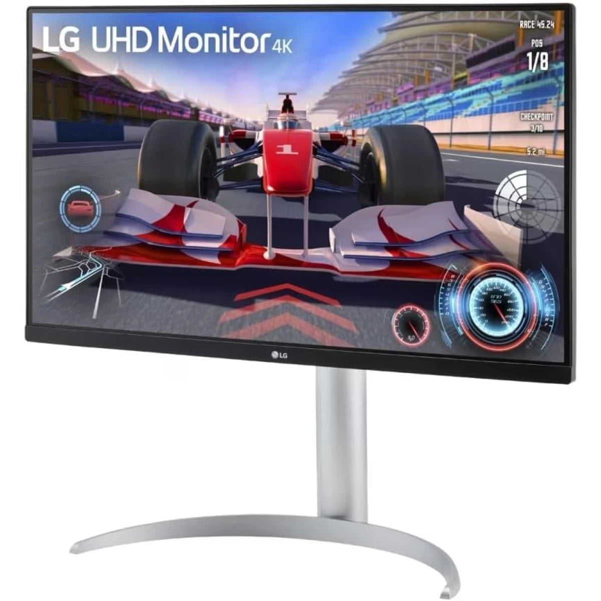 شاشة LG UHD 4K@144Hz مقاس 27 بوصة مع HDR وFreeSync™