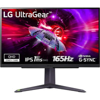 LG 27GR75Q-B 27” UltraGear™ QHD Gaming Monitor with 165Hz Refresh Rate
