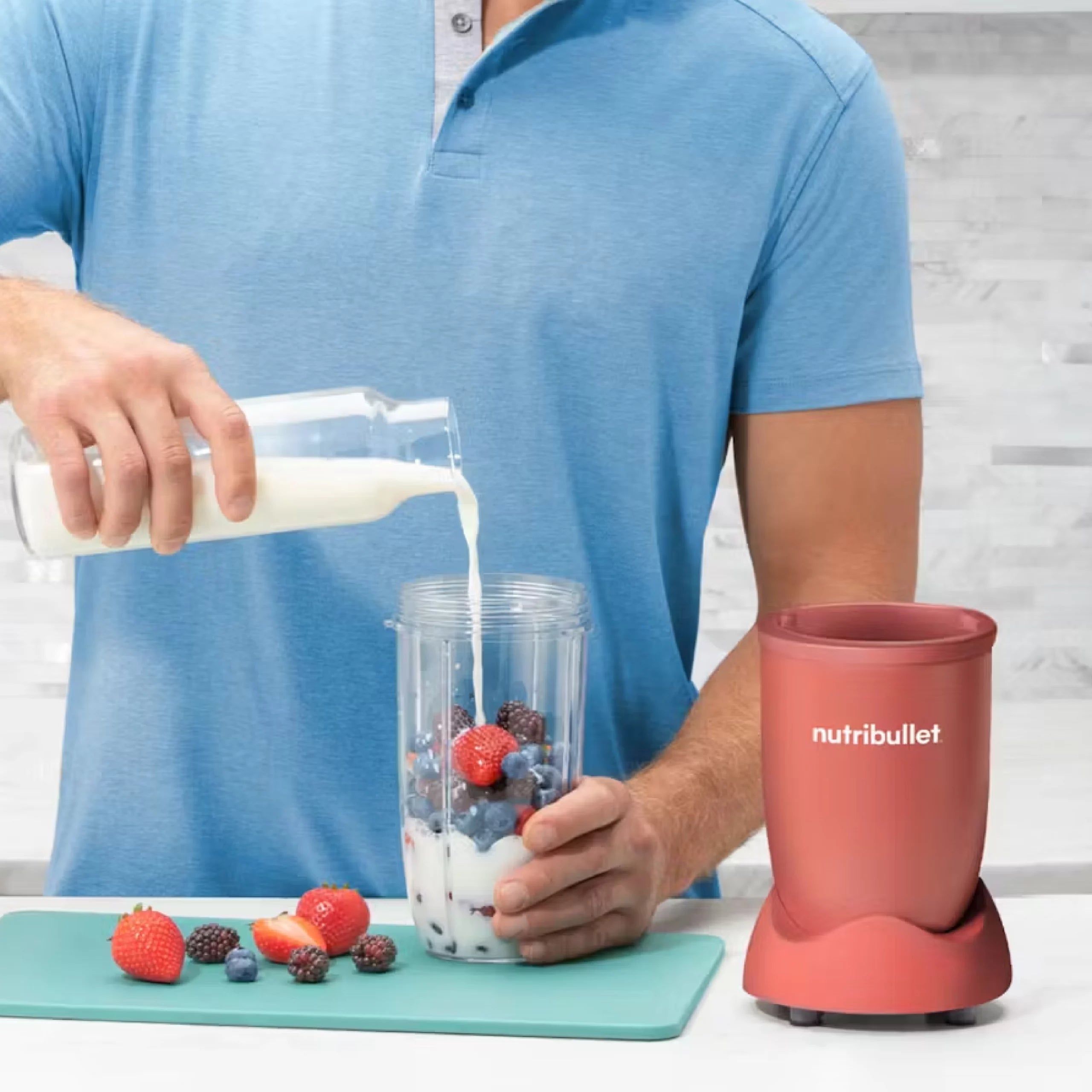 Nutribullet Pro 900W 9Pcs Mixer Twist and Blend - Burgundy