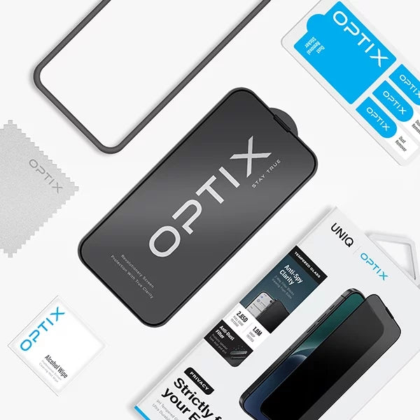 UNIQ OPTIX Privacy Glass for iPhone 15 pro max 6.7 (2023) UNIQ OPTIX Privacy Glass for iPhone 15 pro max 6.7 (2023)