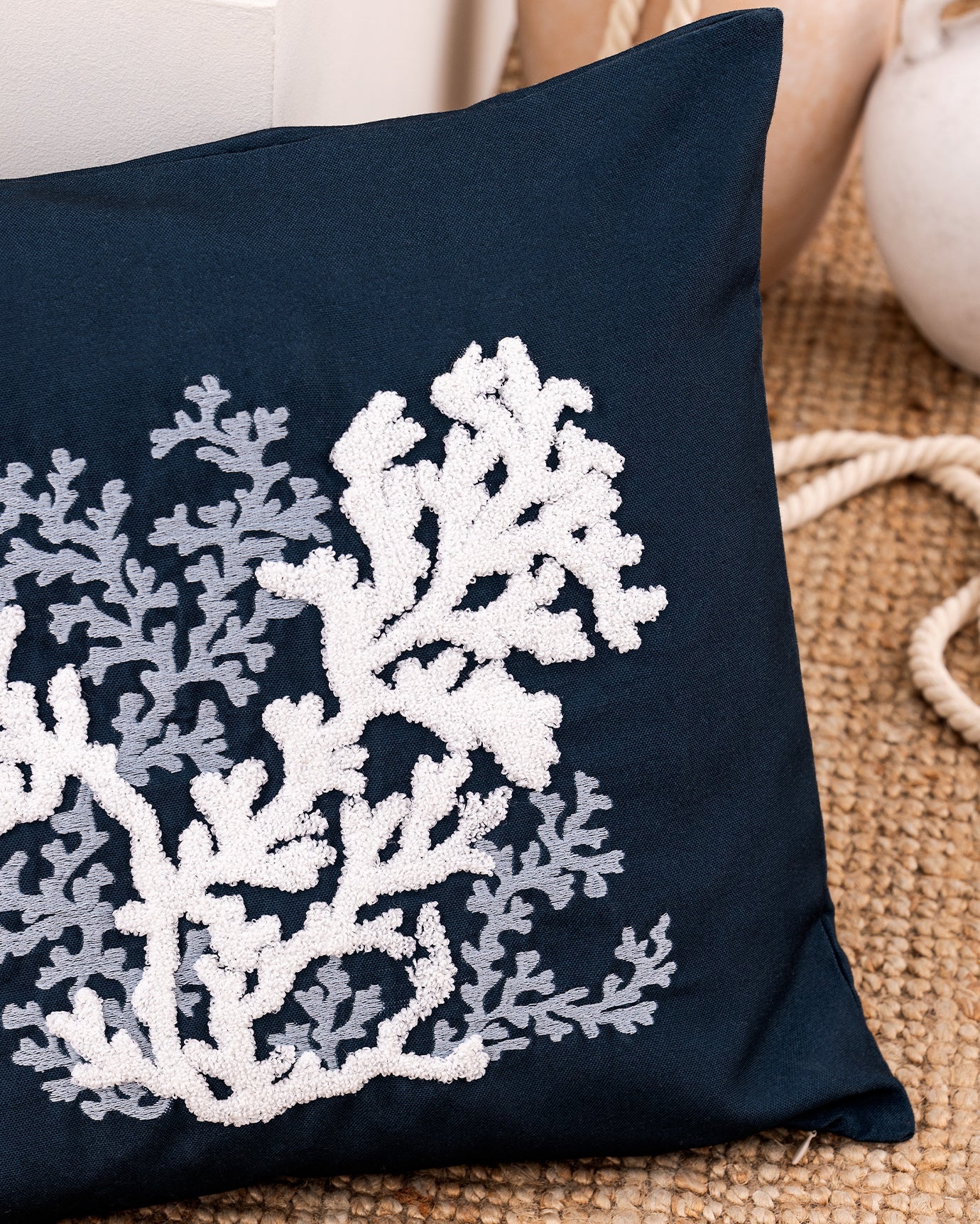 Coral Cushion Cover - Madame Coco JO