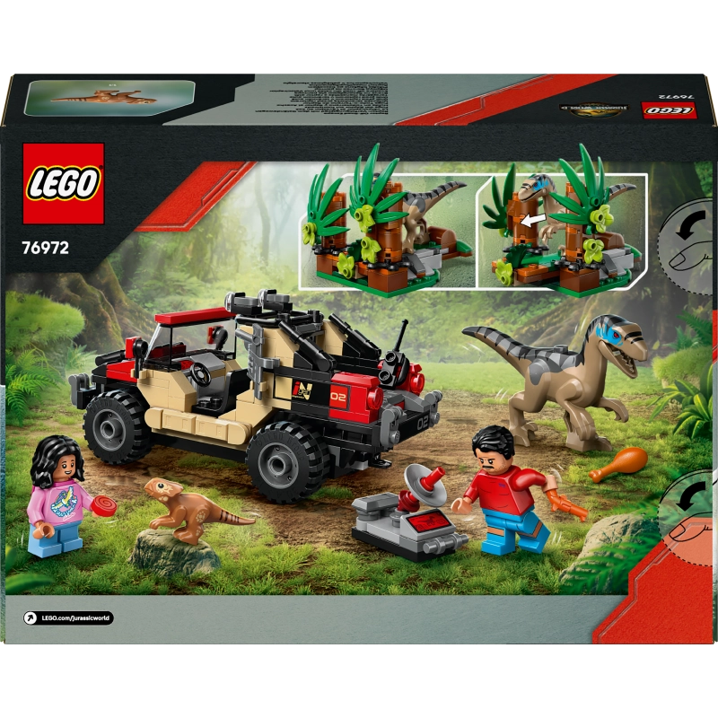 LEGO Jurassic World هروب الرابتور 76972 – 285 قطعة