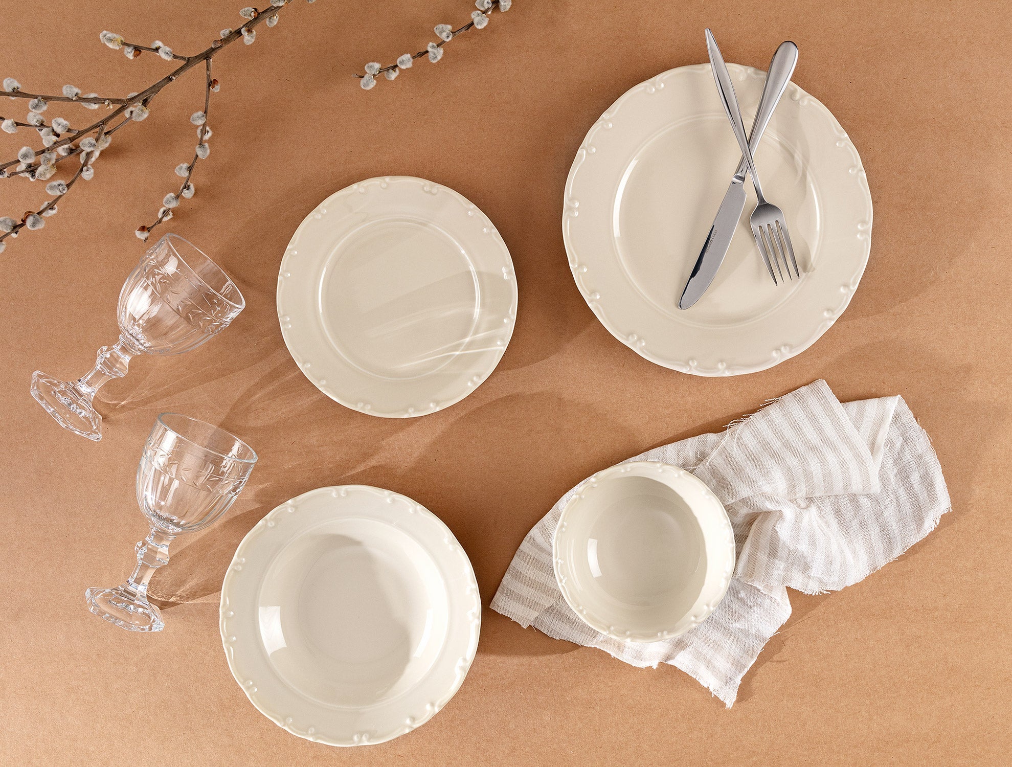 Bastien Dessert Plate 19 Cm - Madame Coco JO