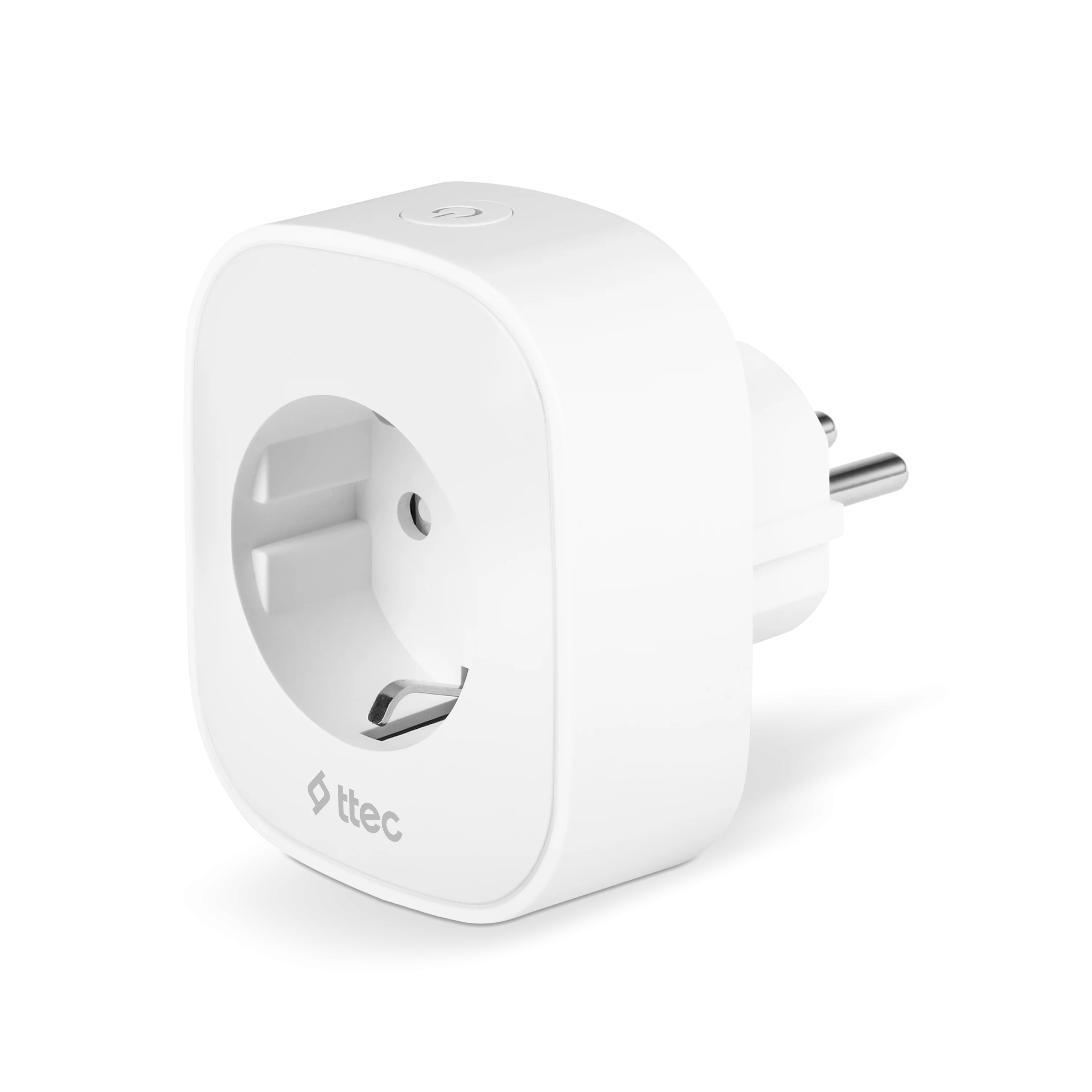 Ttec Prizi 16A WiFi Smart plug with Current Protection - White