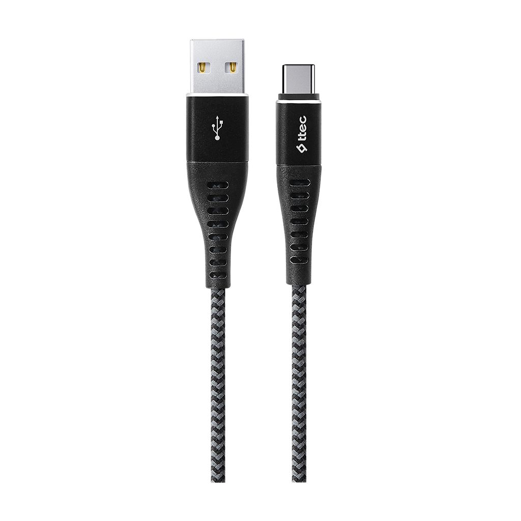 Ttec Extreme Cable Charge Data Cable Type-C 150cm - Black