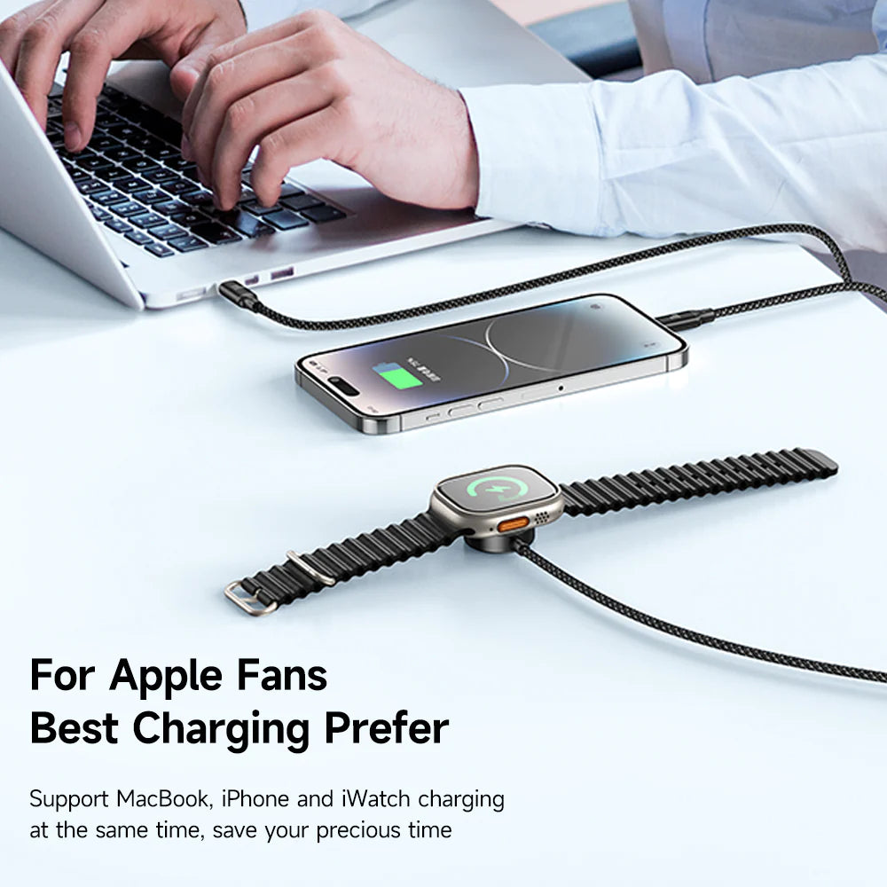 Mcdodo 3 in 1 Wireless Charging Cable