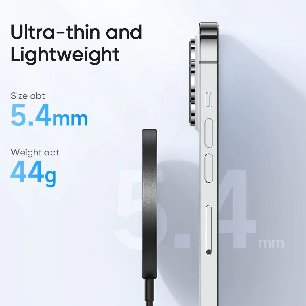 Mcdodo 15W Moon Series Magnetic Fast Wireless Charger - Black Mcdodo 15W Moon Series Magnetic Fast Wireless Charger - Black