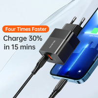 Mcdodo 20W Fast Charger EU Plug - Black