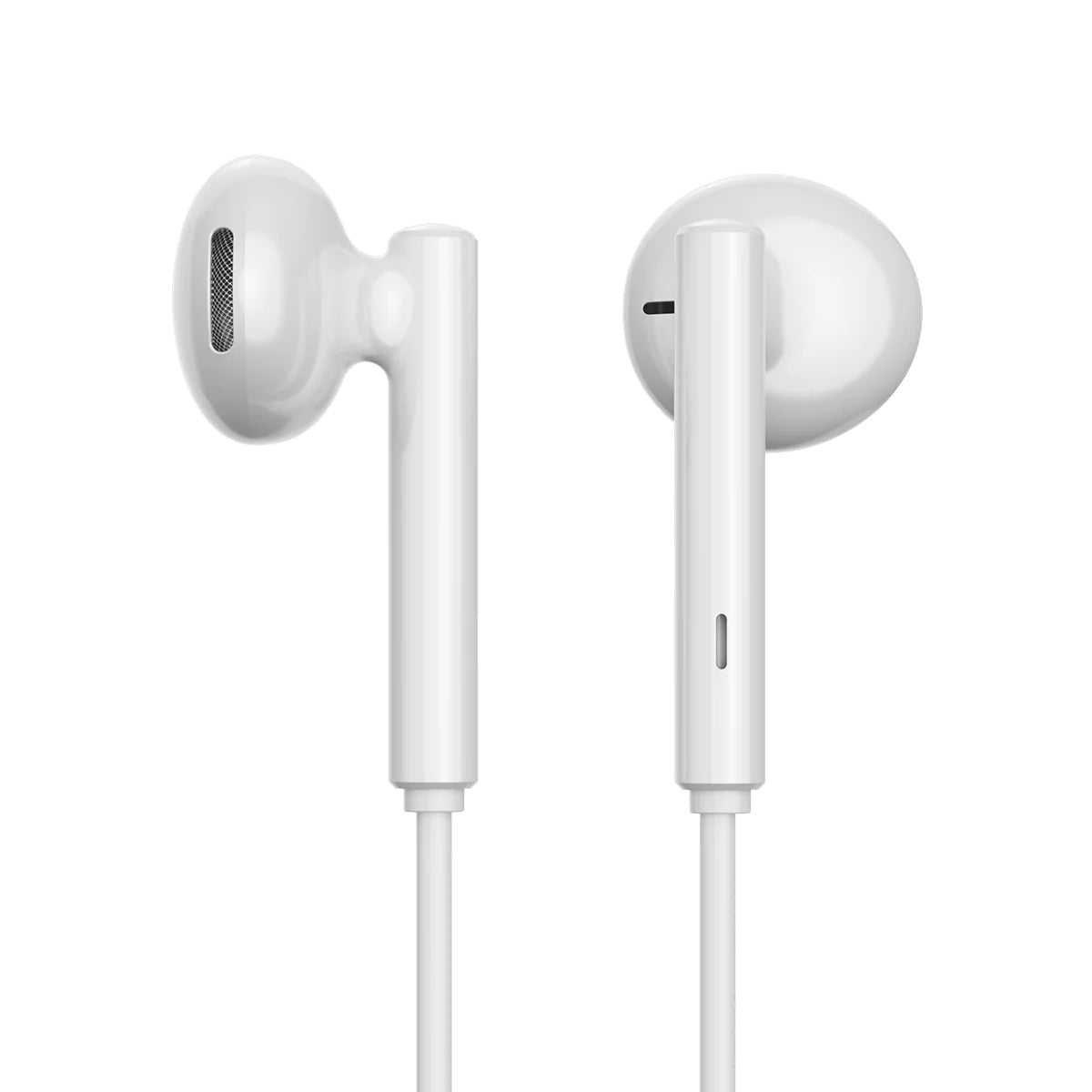 Joyroom Type-C Series Half In-Ear Wired Earphones - White