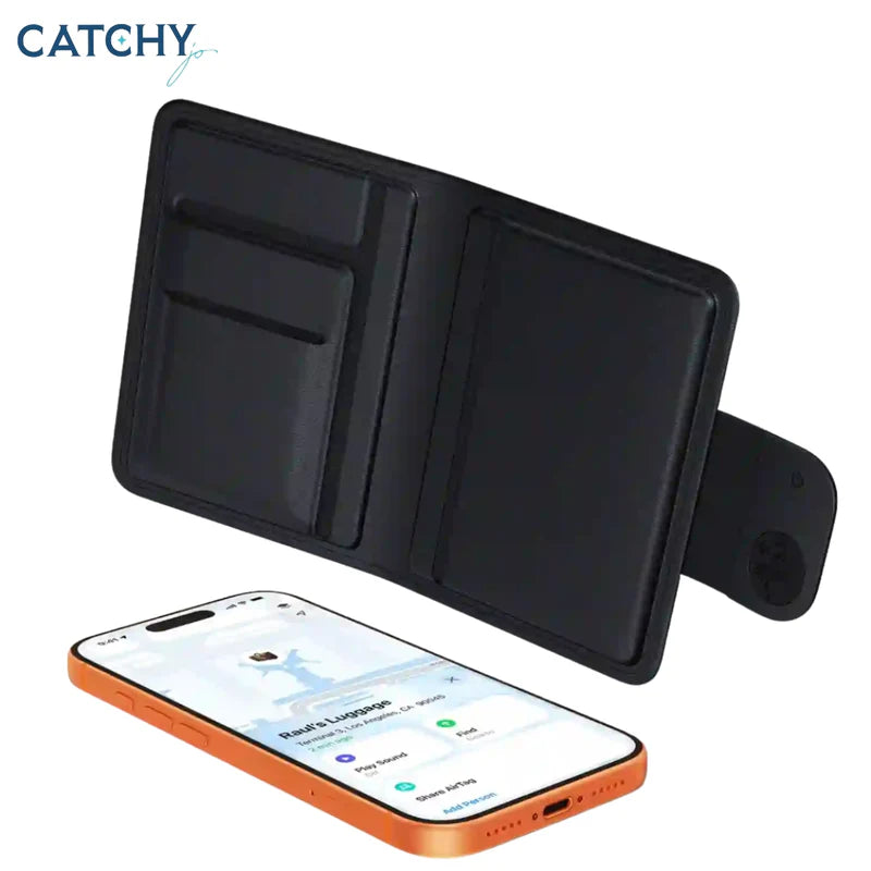 ACEFAST S6 Smart Passport Cover with GPS Tracker – Apple Find My | PU Leather | 12-Month Battery | Travel Accessory