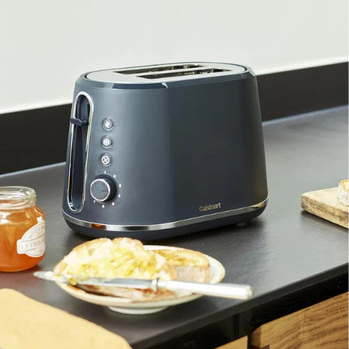 Cuisinart 2 Slice Toaster Black 1000W CPT780E - New Neutrals Collection Cuisinart 2 Slice Toaster Black 1000W CPT780E - New Neutrals Collection