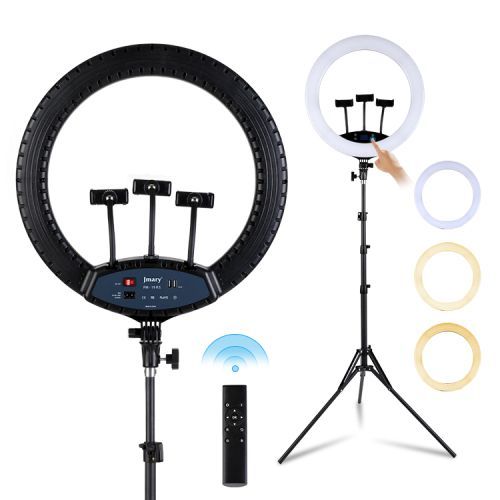 Jmary 18inch selfie ring light - Black Jmary 18inch selfie ring light - Black