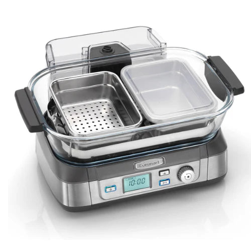 Cuisinart STM1000E Professional Glass Steamer 5L 1800W Cuisinart STM1000E Professional Glass Steamer 5L 1800W