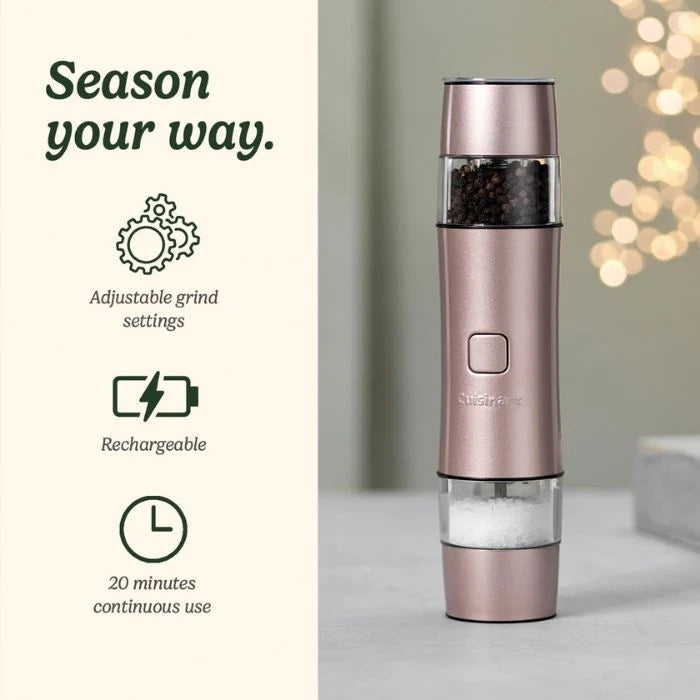 مطحنة توابل Cuisinart أوتوماتيكية ملح وفلفل 