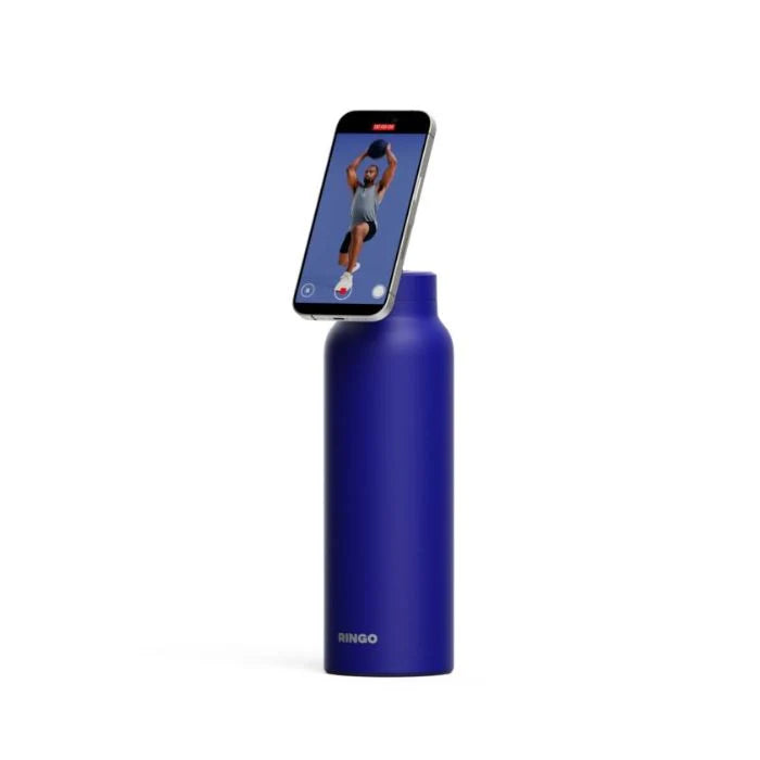 Ringo MagSafe Water Bottle + Magnetic Booster Ring - 709ml | RIN-RGO24SIP-BU