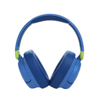 سماعات JBL JR 460NC للأطفال – لاسلكية، صوت آمن | أزرق