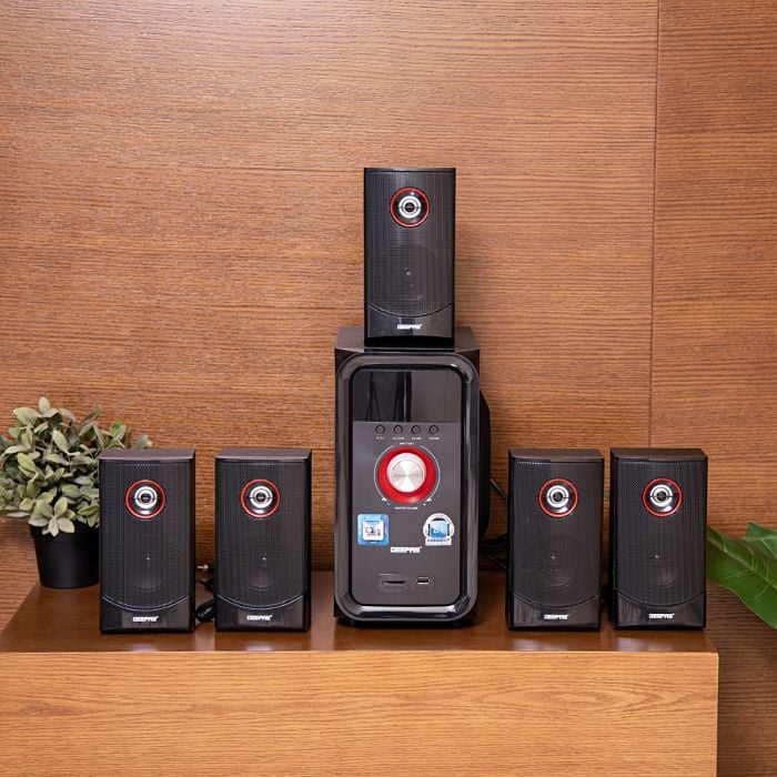 Geepas 5.1 Speaker 40000 PMPO & Bluetooth Geepas 5.1 Speaker 40000 PMPO & Bluetooth