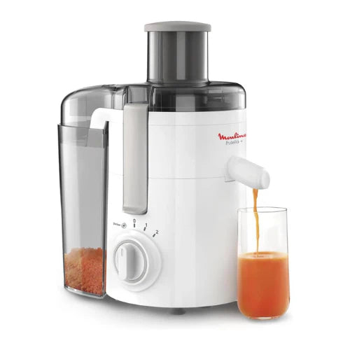 MOULINEX Juicer | Fruitelia Juice Extractor | 350W | White | JU370127 MOULINEX Juicer | Fruitelia Juice Extractor | 350W | White | JU370127