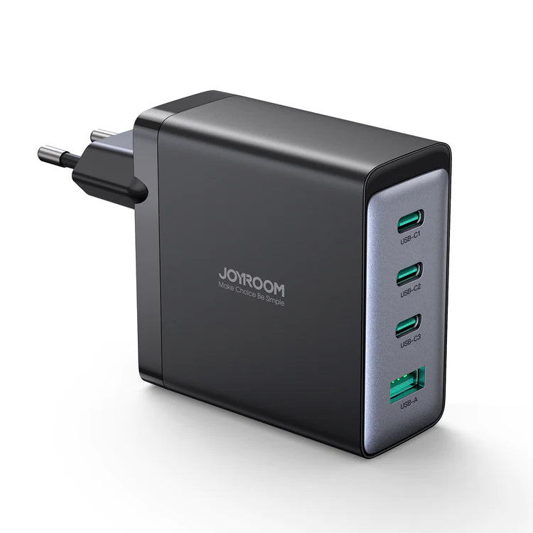 Joyroom 100W 3C1A Fast Charger with C to C Cable 1.2m - Black