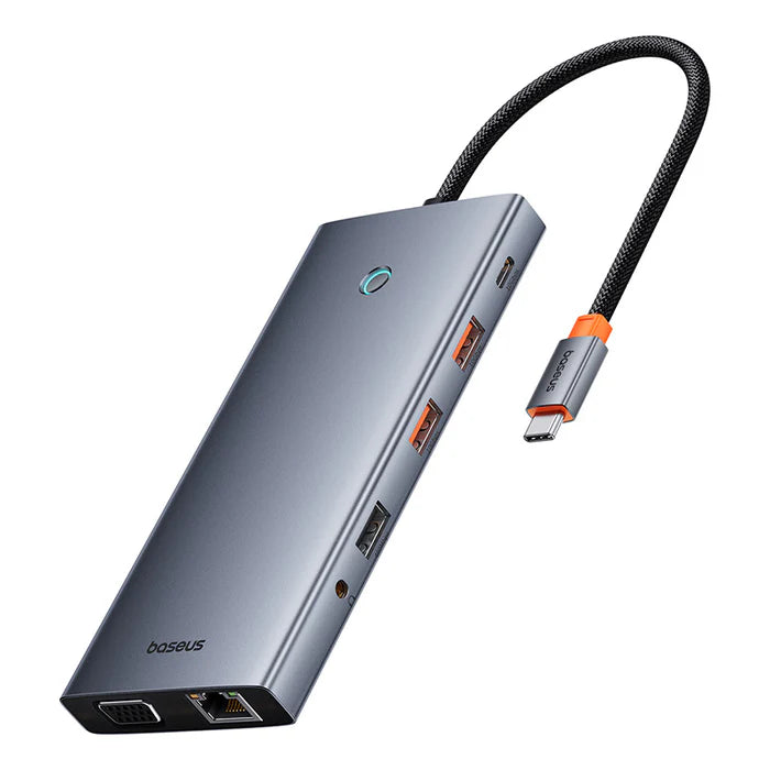 Baseus PortalJoy Series 13-Port HUB Space Grey Baseus PortalJoy Series 13-Port HUB Space Grey