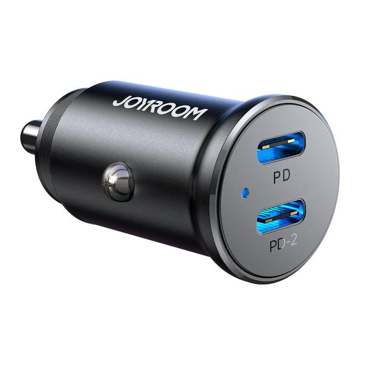 Joyroom C+C 30W mini Metal Car Charger Joyroom C+C 30W mini Metal Car Charger