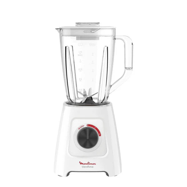 Moulinex LM423125 Blendforce Blender, 600W, 2L, White Moulinex LM423125 Blendforce Blender, 600W, 2L, White