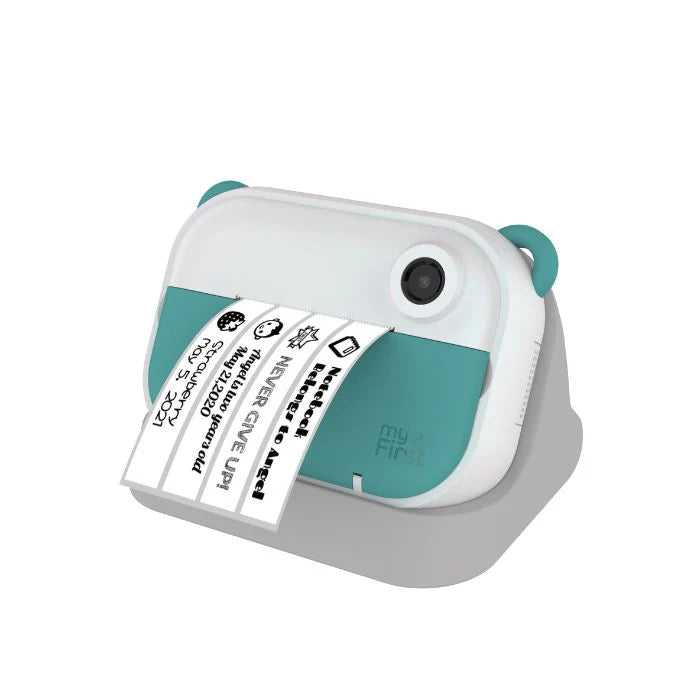 myFirst Camera Insta Wi – Kids Instant Print Camera with Wi-Fi & Label Printing | Teal