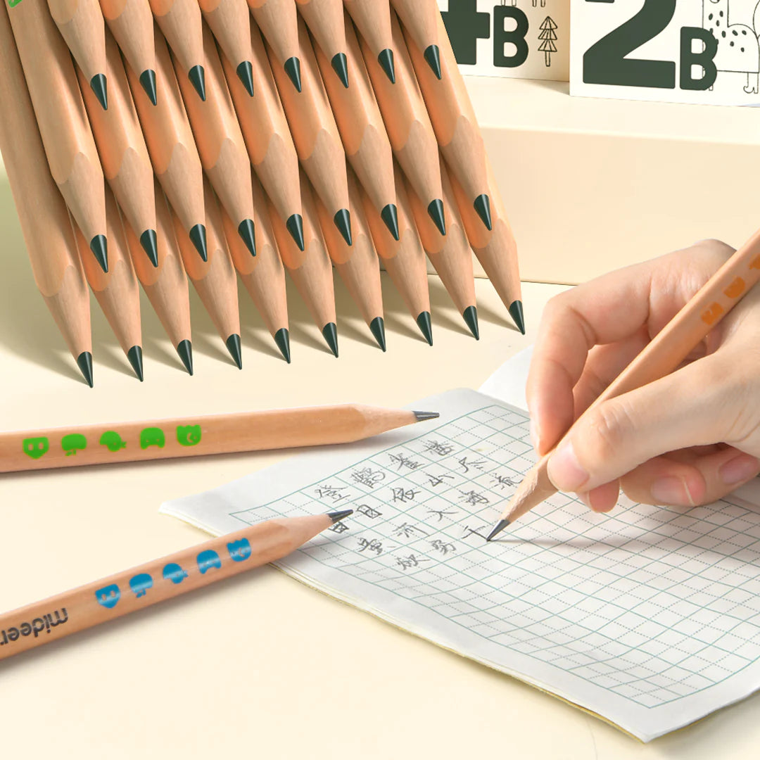 Mideer Thick Triangular Pencils HB - 18pcs Mideer Thick Triangular Pencils HB - 18pcs