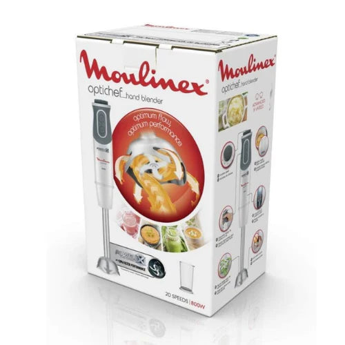 MOULINEX Optichef Hand Blender, 800 Watts, DD64B127 MOULINEX Optichef Hand Blender, 800 Watts, DD64B127
