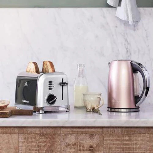 Cuisinart 2 Slice Toaster Silver 900W CPT160SE - Style Collection Cuisinart 2 Slice Toaster Silver 900W CPT160SE - Style Collection