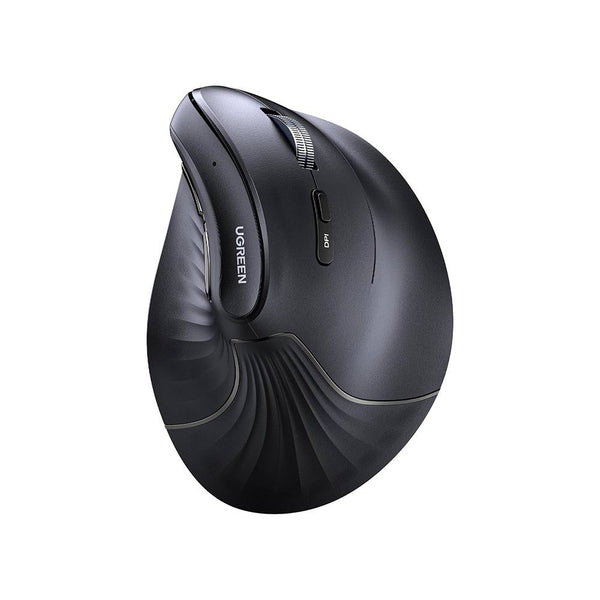 UGREEN Vertical Wireless Mouse, Ergonomic, 4000 DPI Dual Mode