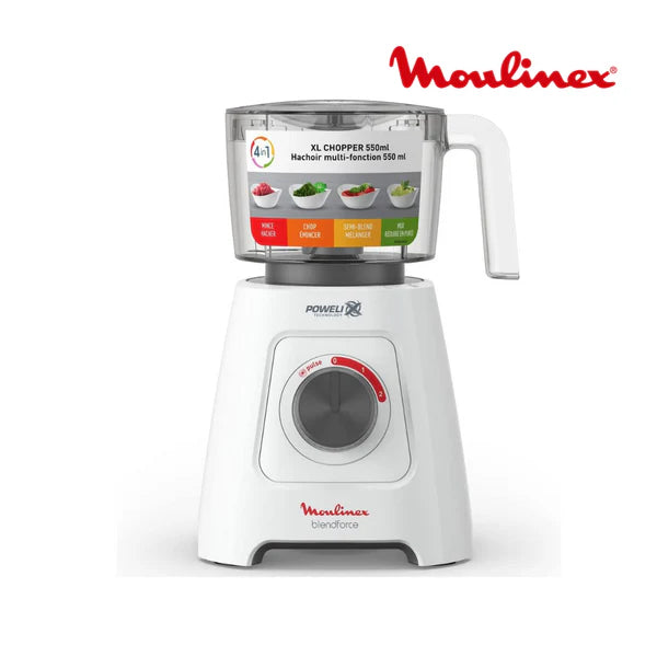 MOULINEX BLENDFORCE XL LM42X127 4 IN 1 600W MOULINEX BLENDFORCE XL LM42X127 4 IN 1 600W