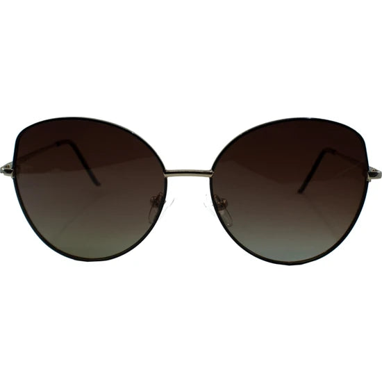 Infiniti MS-111 C6 53 Women's Black Geometric Frame Sunglasses